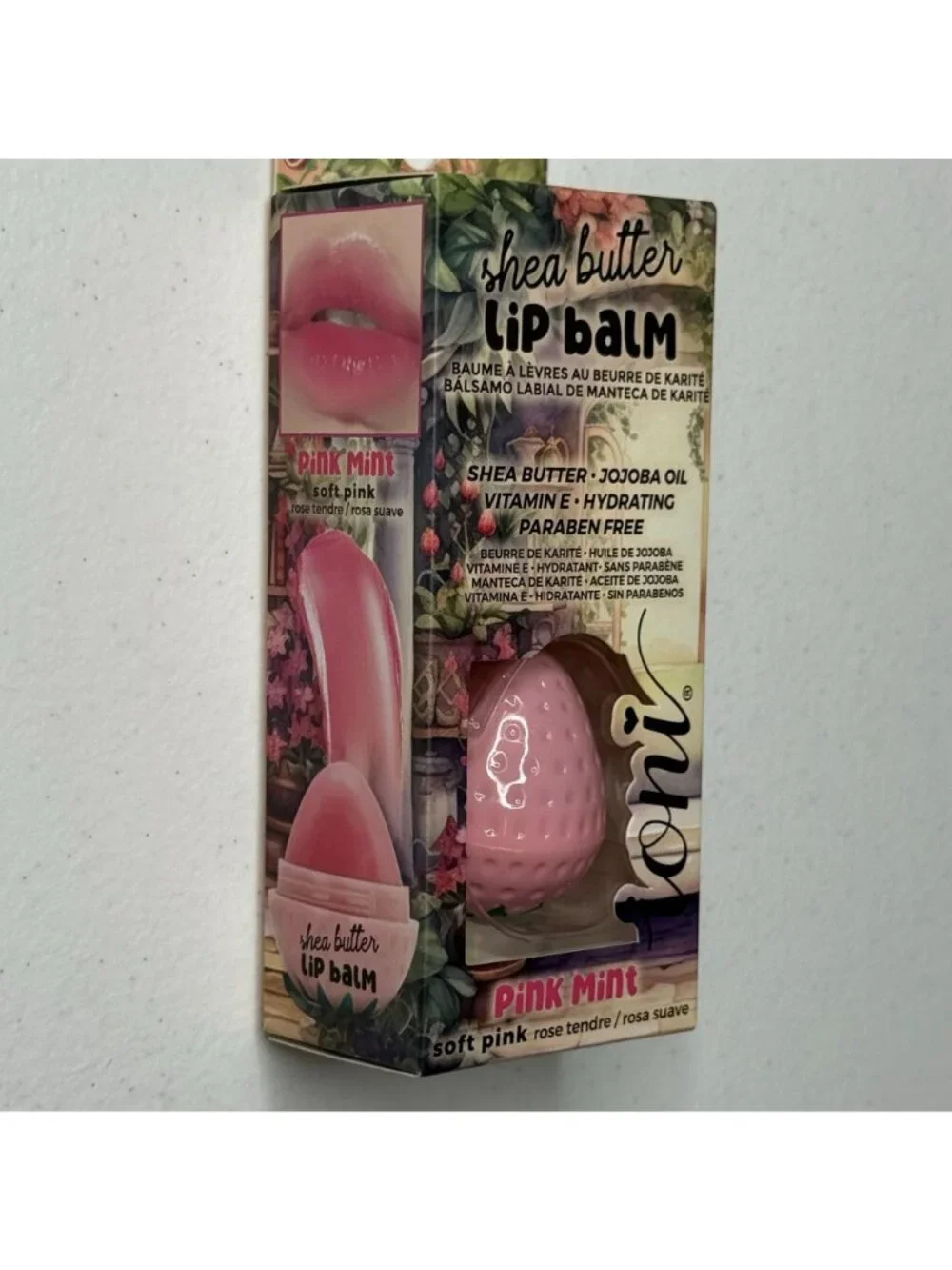 Ioni Day Dreamin Shea Butter Lip Balm Pink Mint Hydrating New
